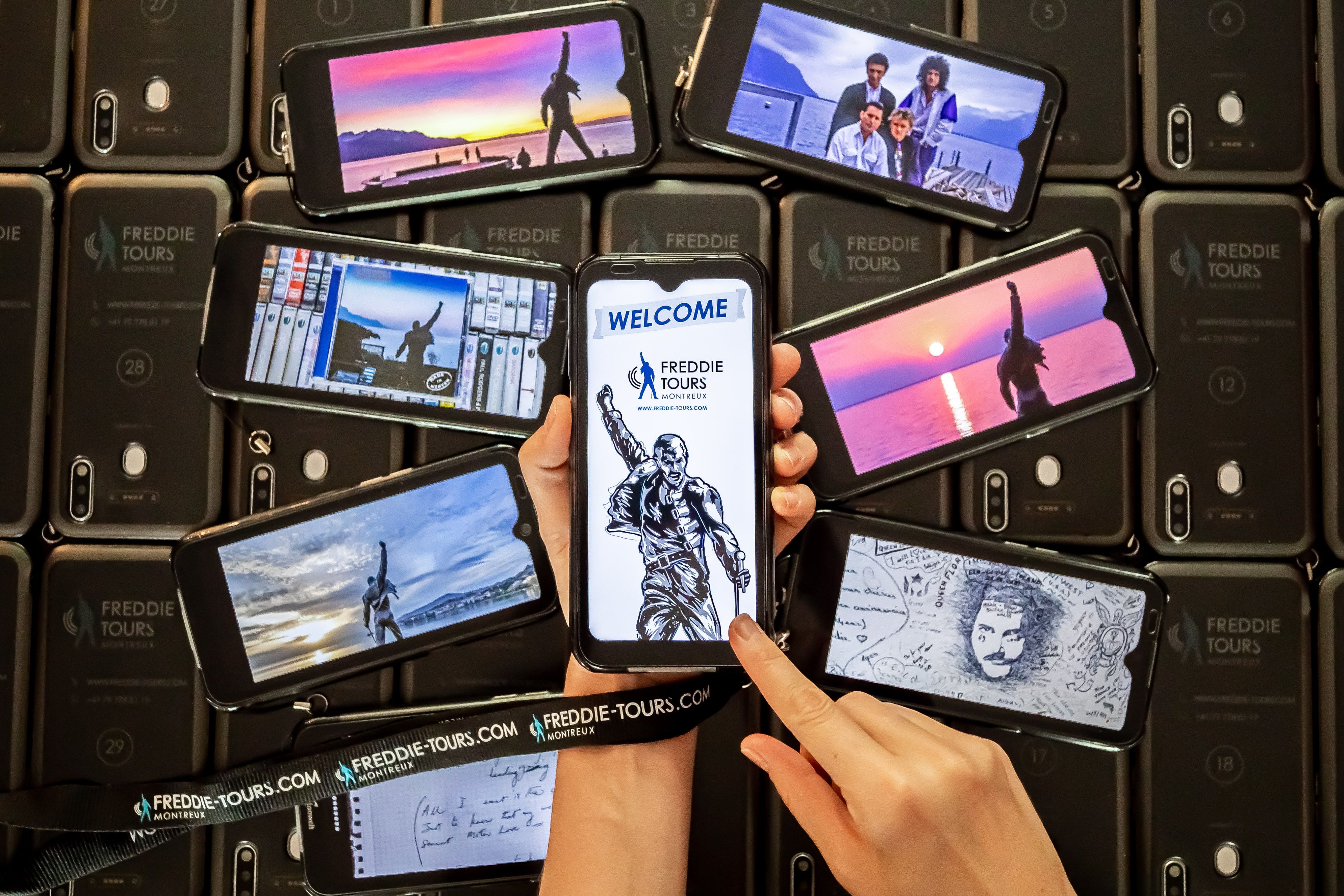 弗雷迪旅游：通过音频导览体验蒙特勒，欣赏惊人的景点。