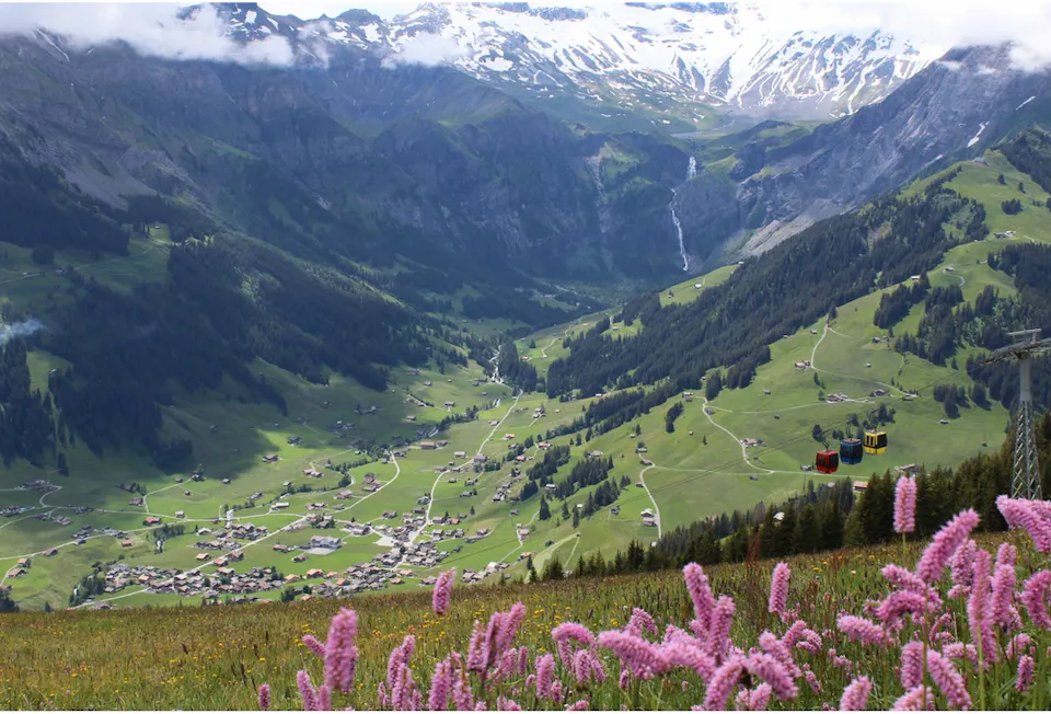 Tschentenalp Ausblick