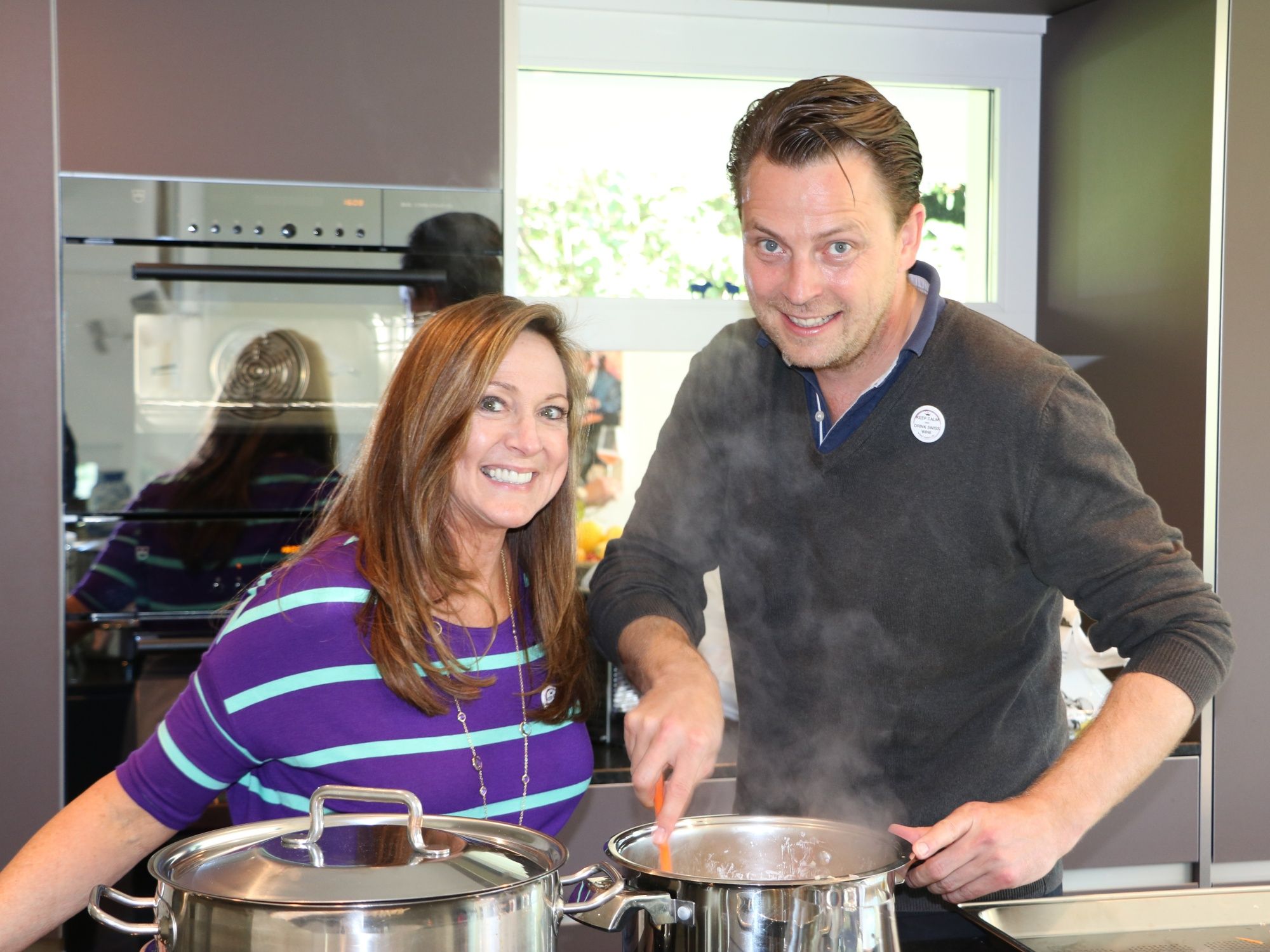 Koken: Samen koken tijdens de wijn tour ervaring in een ontspannen sfeer