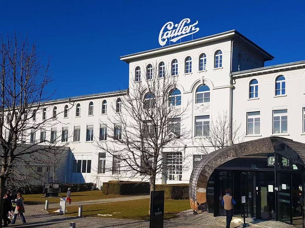 Gruyeres: Besuch der Maison Caillers, Schokoladenfabrikation, Ausflugsziel in der Schweiz.