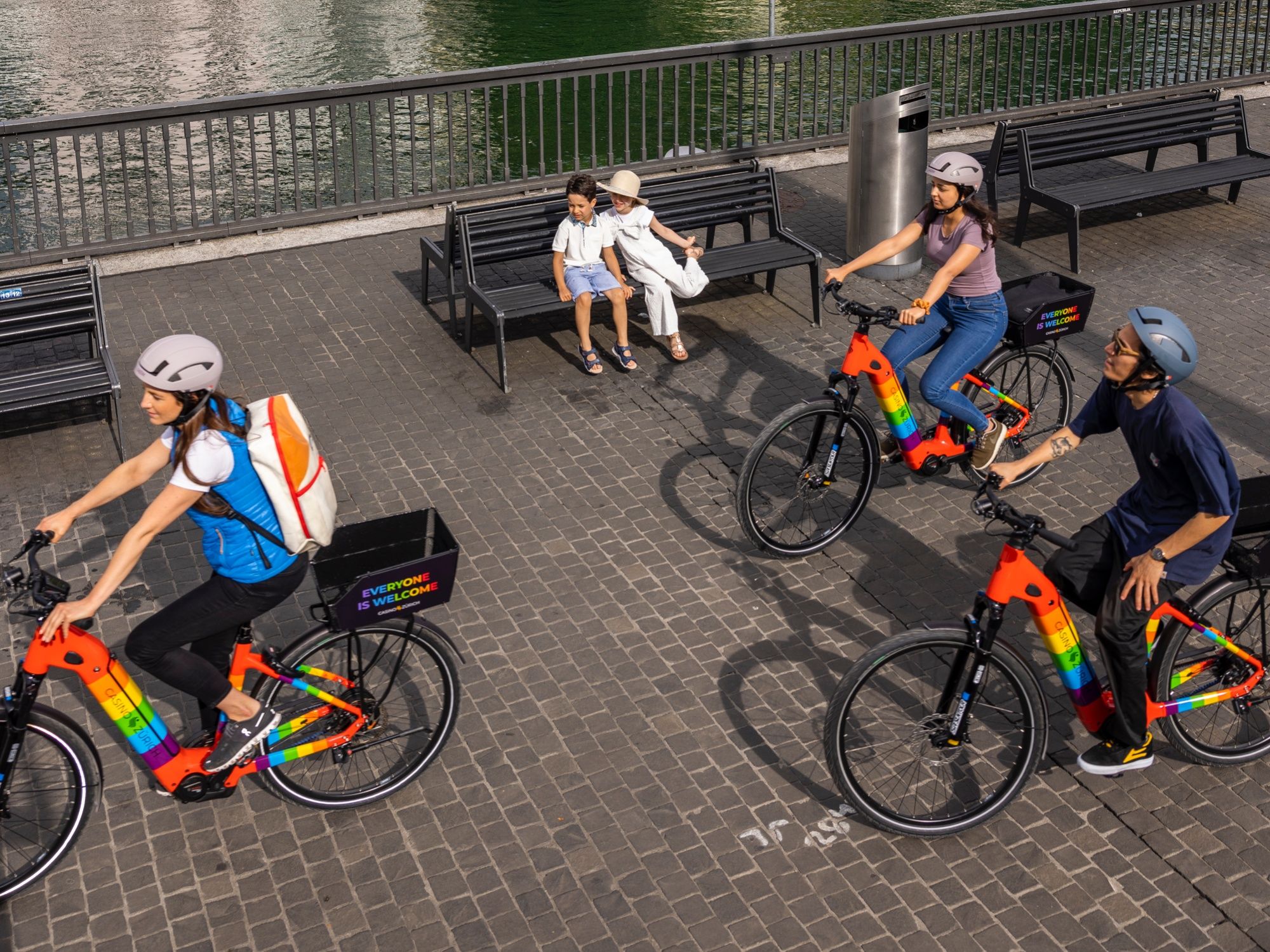 Lawatan E-Bike di Zürich: Rasai keindahan bandar dengan keluarga dan kawan-kawan.