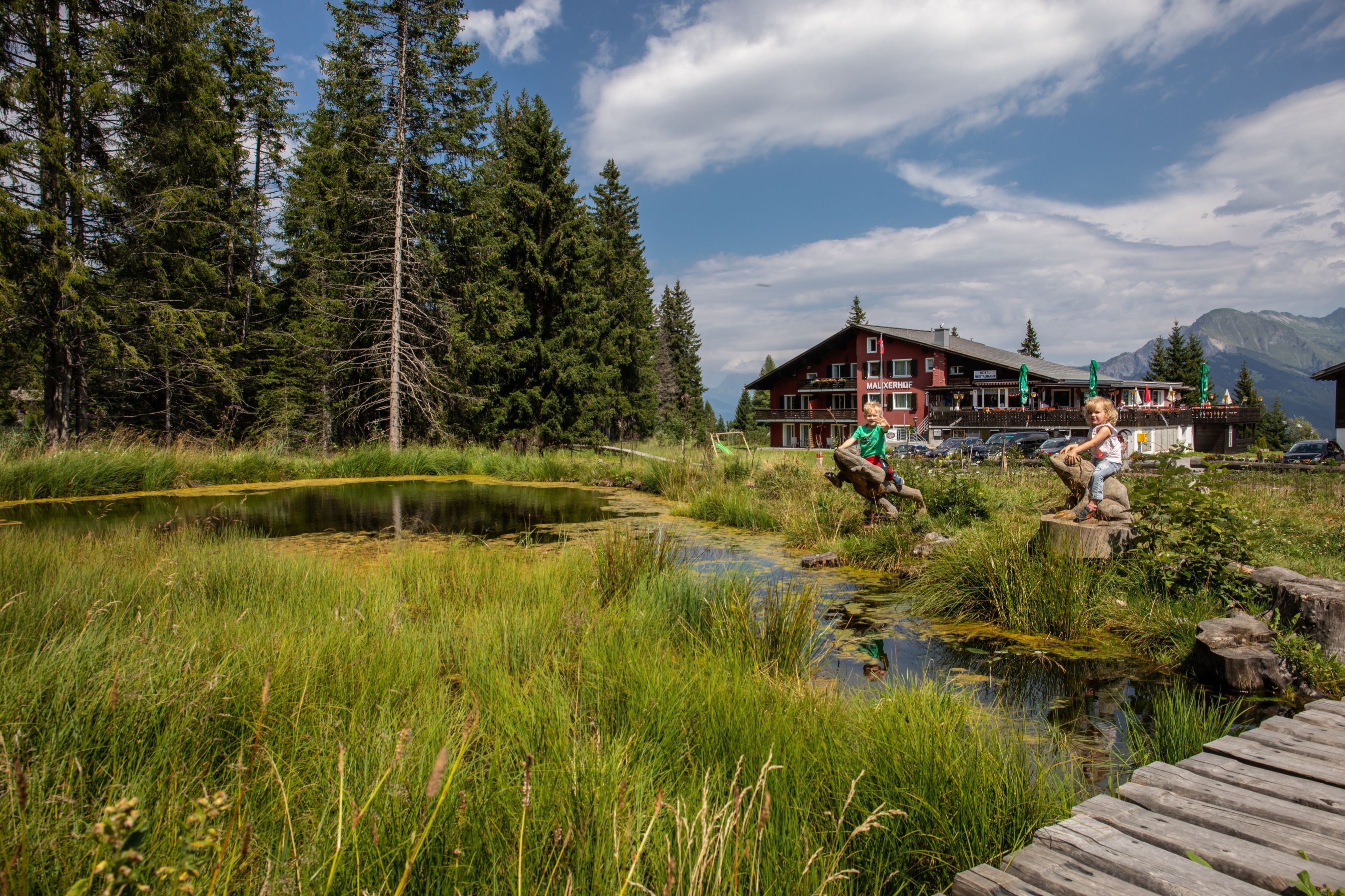 Διάδρομος moor με φυσικό τοπίο και δραστηριότητες