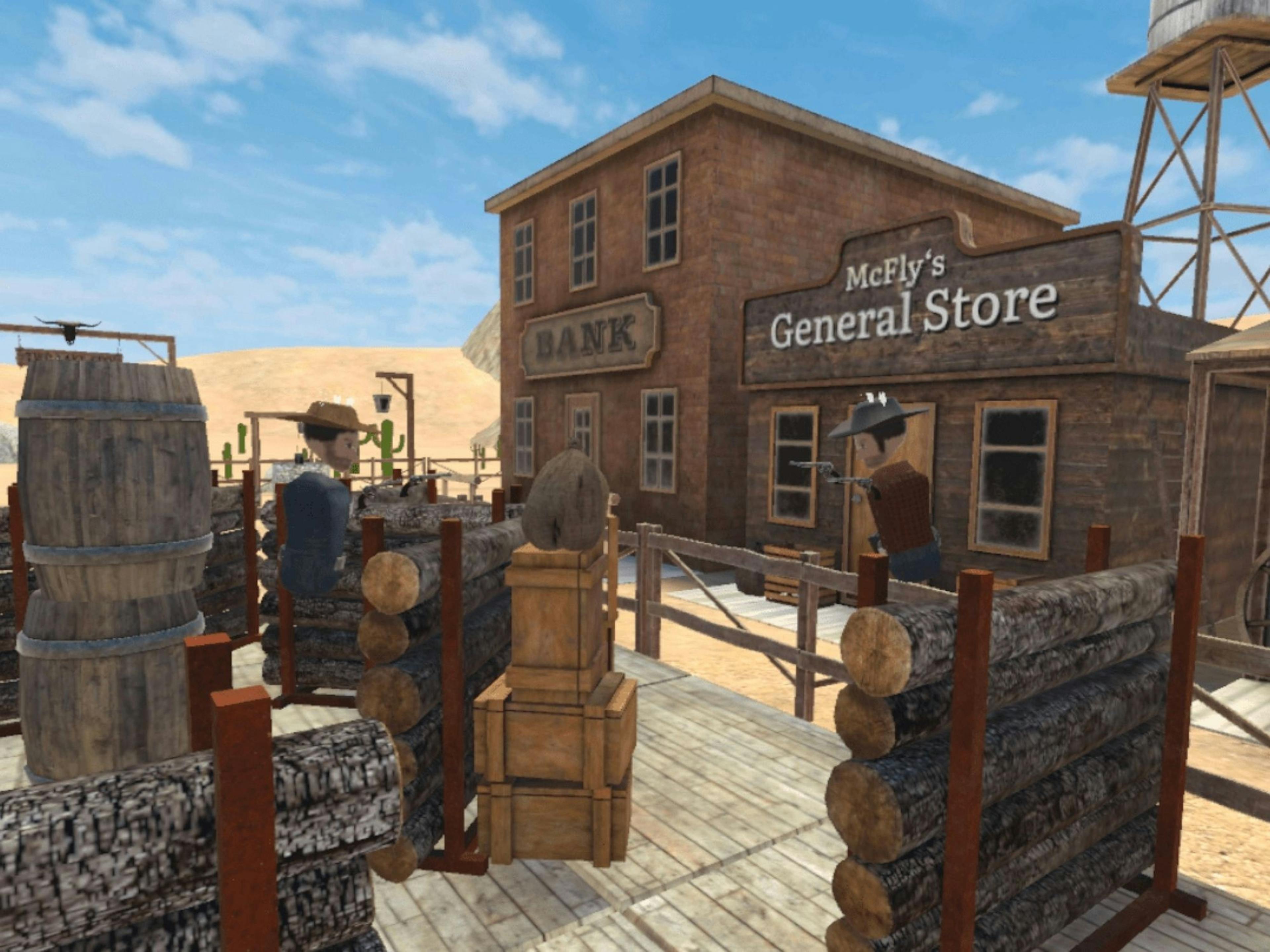 Wild Wild West: Experience an exciting adventure in a virtual environment with thrilling activities.