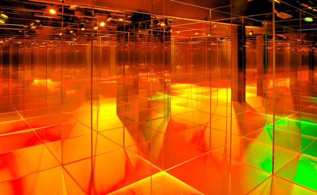 Glaslabyrinth (Foto: Glasi Hergiswil)