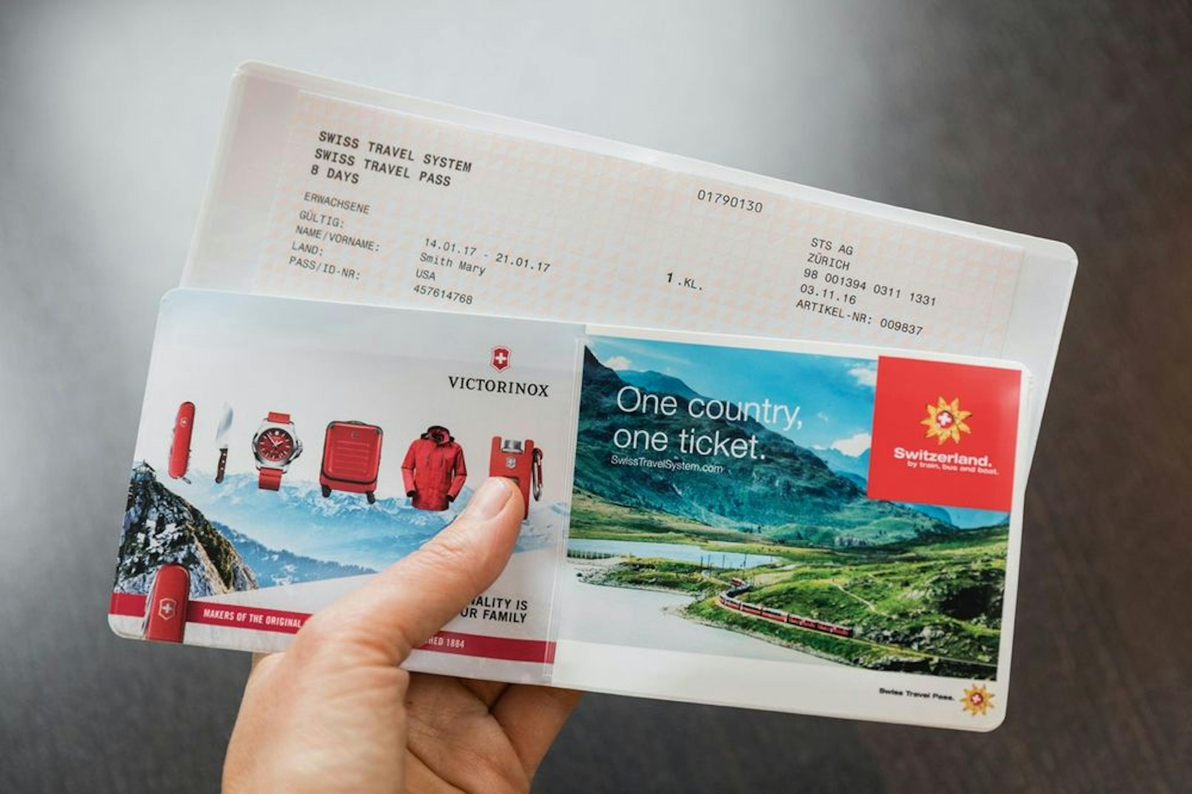 Swiss travel Pass Flex (Swiss Travel System AG)