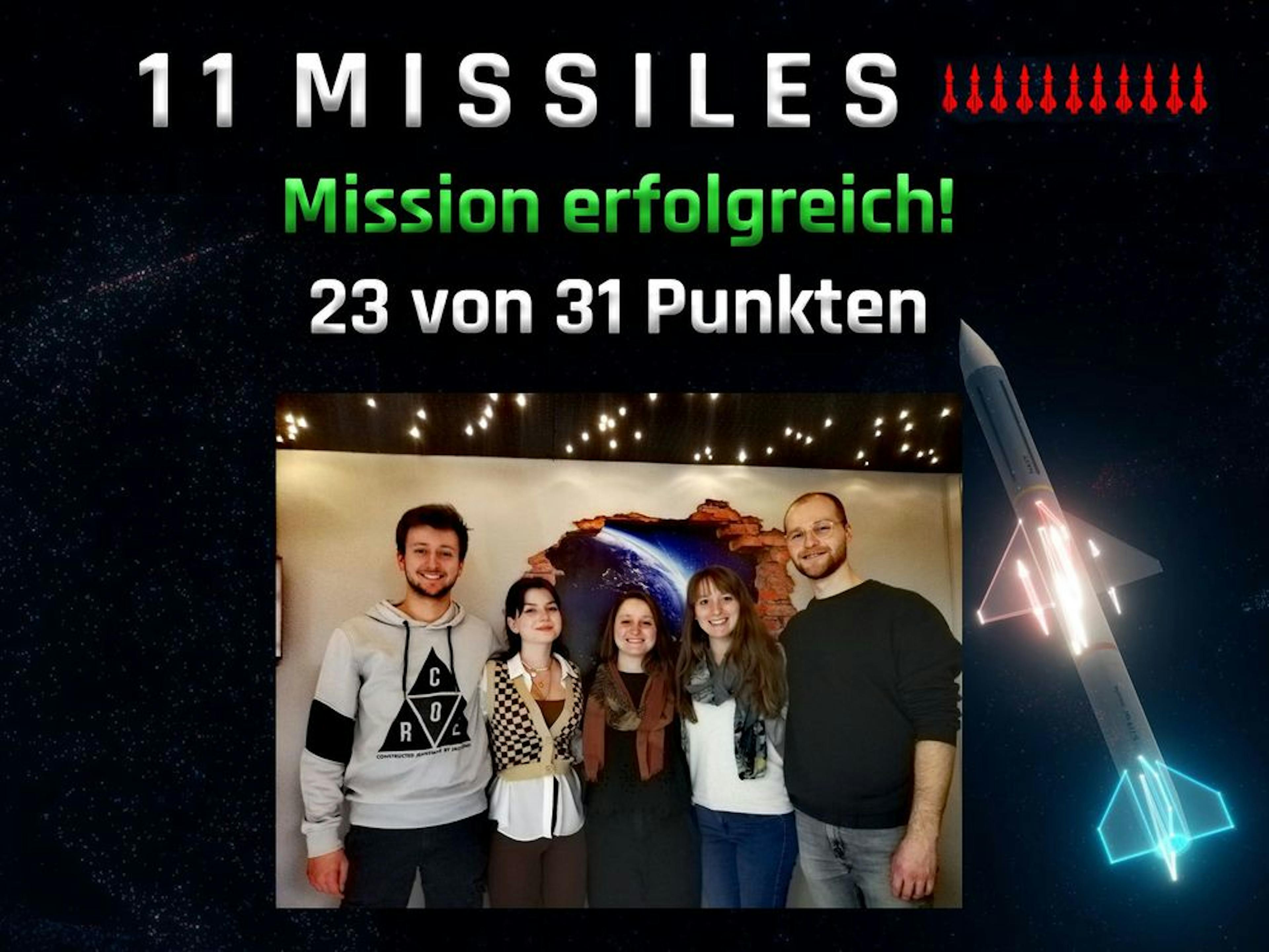11 Missiles Aargau Escape Room