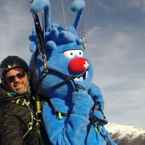 Paragliding tandem for children from Fiesch in Valais
