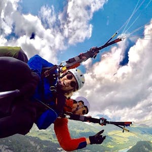 Paragliding St. Moritz Engadine Summer