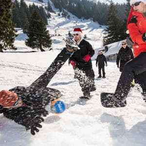 Olympiades d'hiver pour les groupes de toute la Suisse avec fondue en option