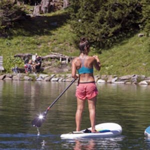 Rent Stand Up Paddle on the Brandsee near Elsigenalp