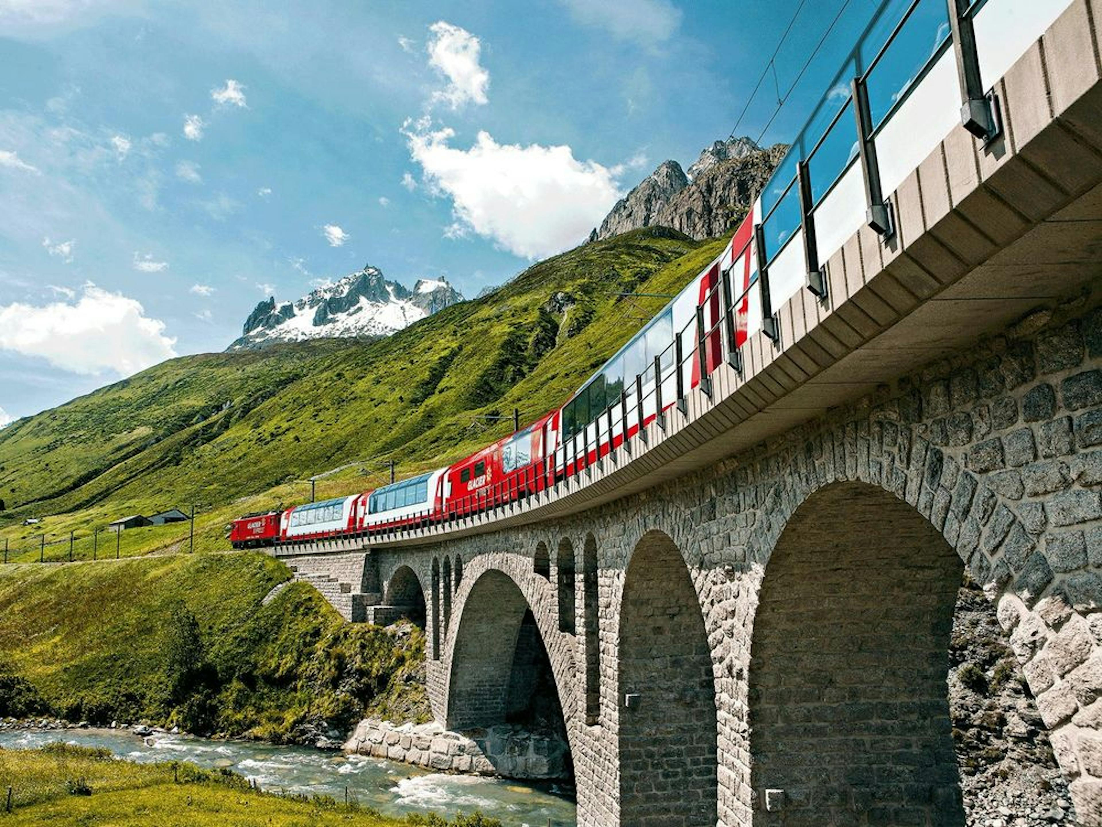 Zugfahrt Schweiz