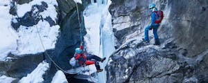 Via ferrata Visite guidée en groupe Gorge Aventure Zermatt