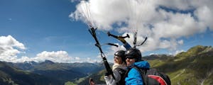 Paragliding Klosters for couples tandem flight from Gotschnagrat