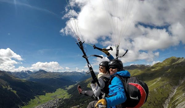 Paragliding Klosters for two
