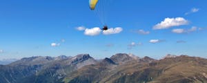 Paragliding Davos for couples tandem flight from Jakobshorn