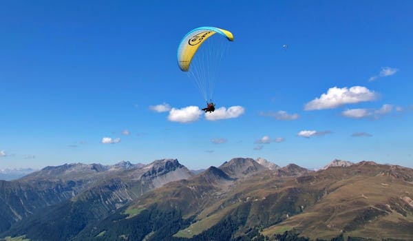 Paragliding Davos for two