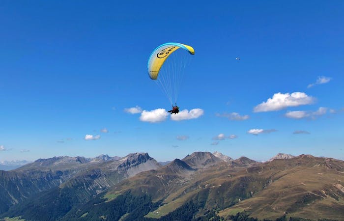 Paragliding Davos for two
