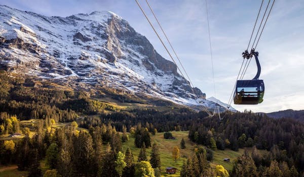 Eiger Express Ghiacciaio dell'Eiger da Grindelwald