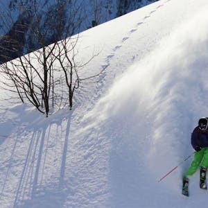 Freeride Engelberg skiing