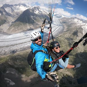 Fiesch Paragliding Tandem in the Valais