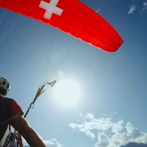 Beatenberg paragliding tandem from Interlaken all year round