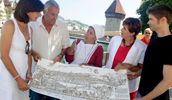 Visite guidée de la ville de Lucerne au Moyen-Âge