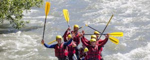 Rafting Rhone with barbecue Valais