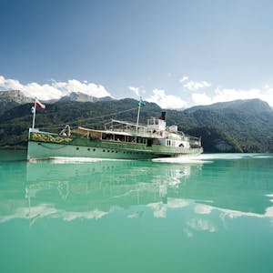 Carte journalière du lac de Brienz en bateau