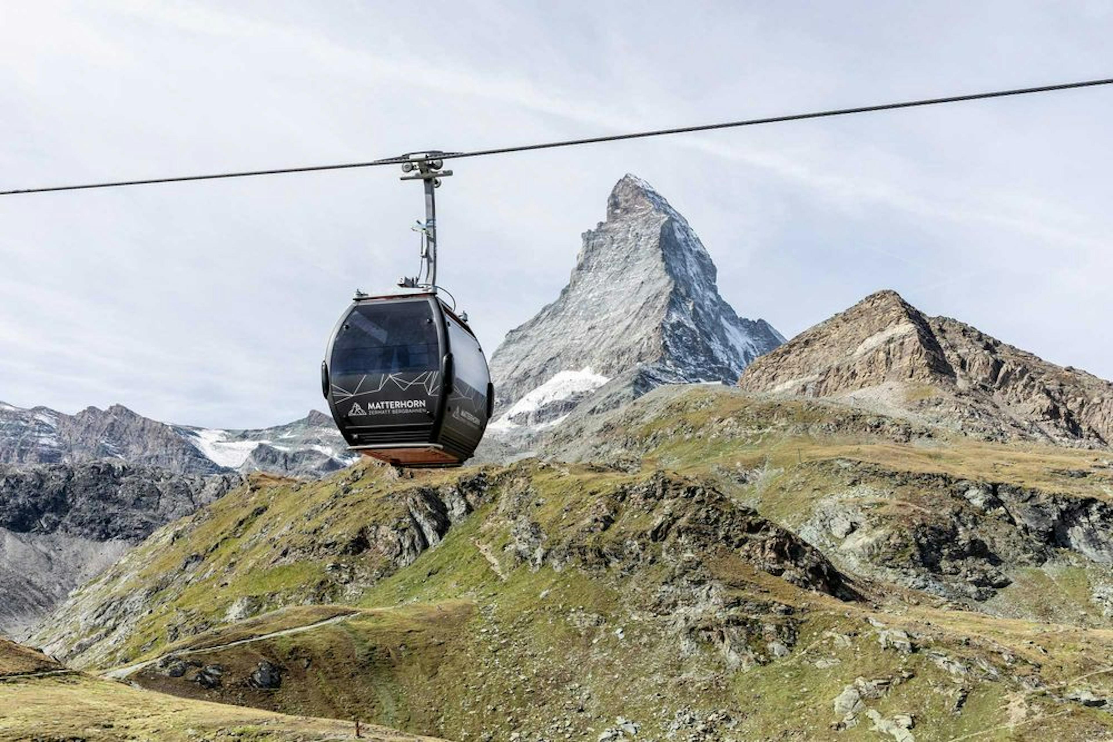 Matterhorn cable car (Photo: Swiss Travel System AG)