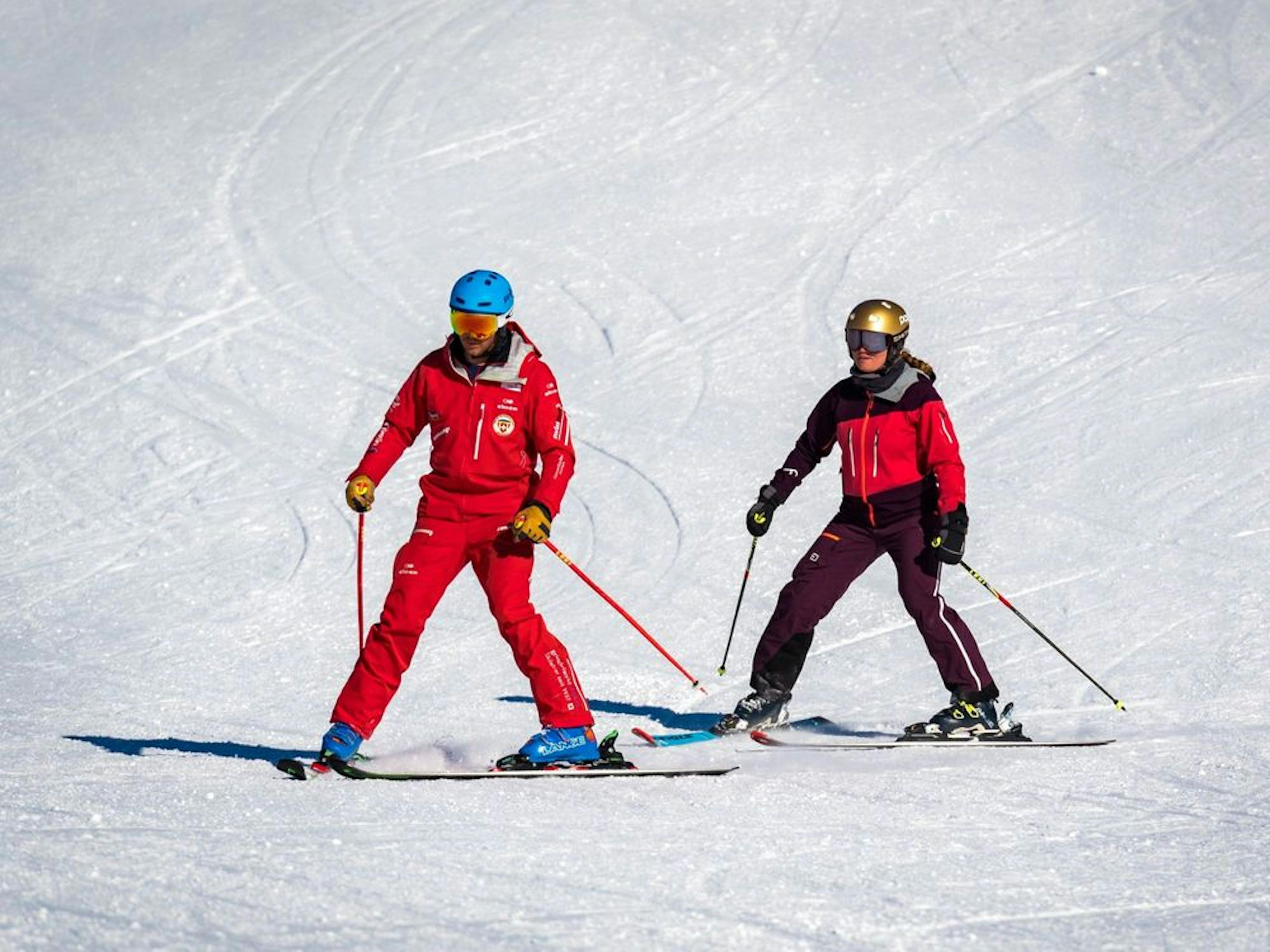 Ski lessons private Grindelwald beginner