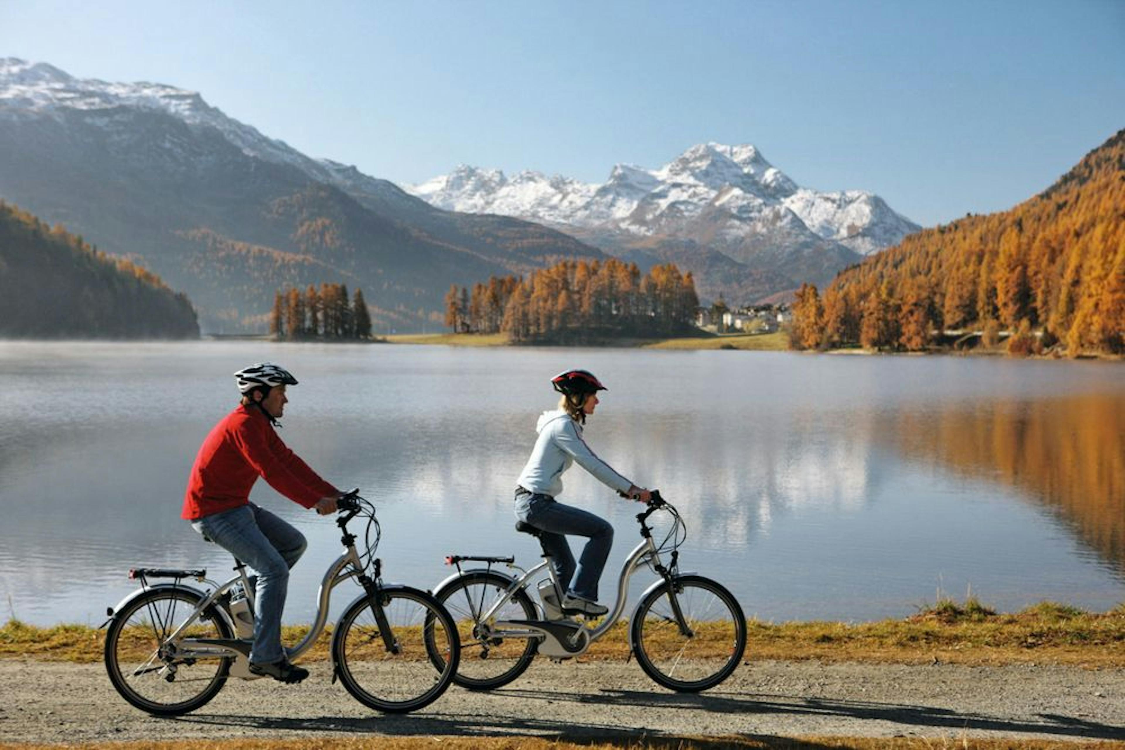 Silvaplana Bike (Foto: Schweiz Tourismus, Christof Sonderegger)