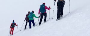 Eigernordwand Schneeschuhwanderung ab Grindelwald Gruppe