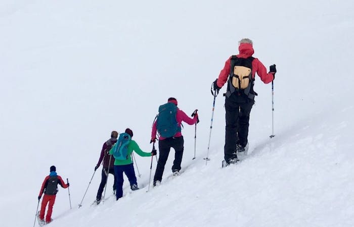 Snowshoe tour Eiger North Face