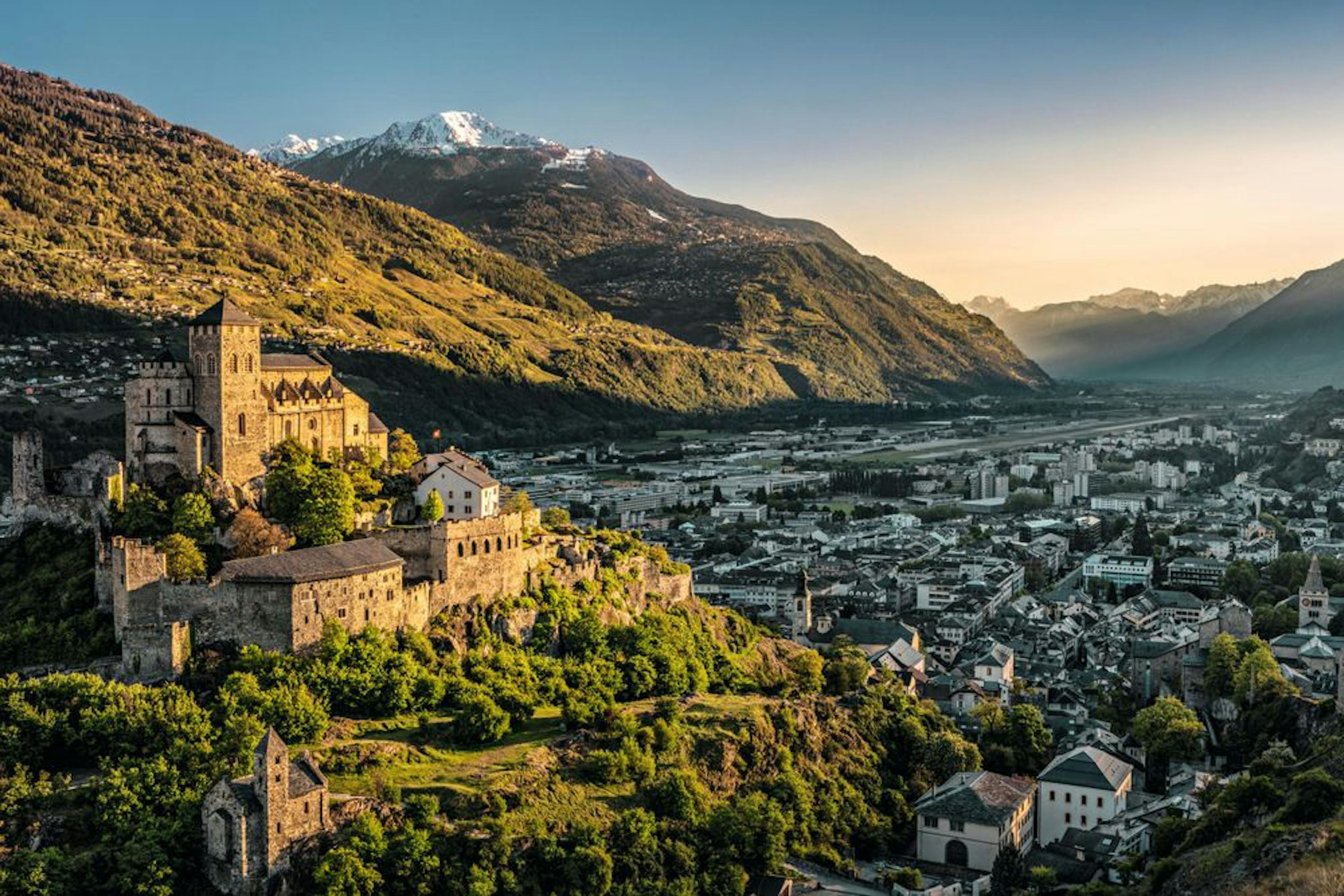 Sion Panorama (Foto Schweiz Tourismus / Andreas Gerth)