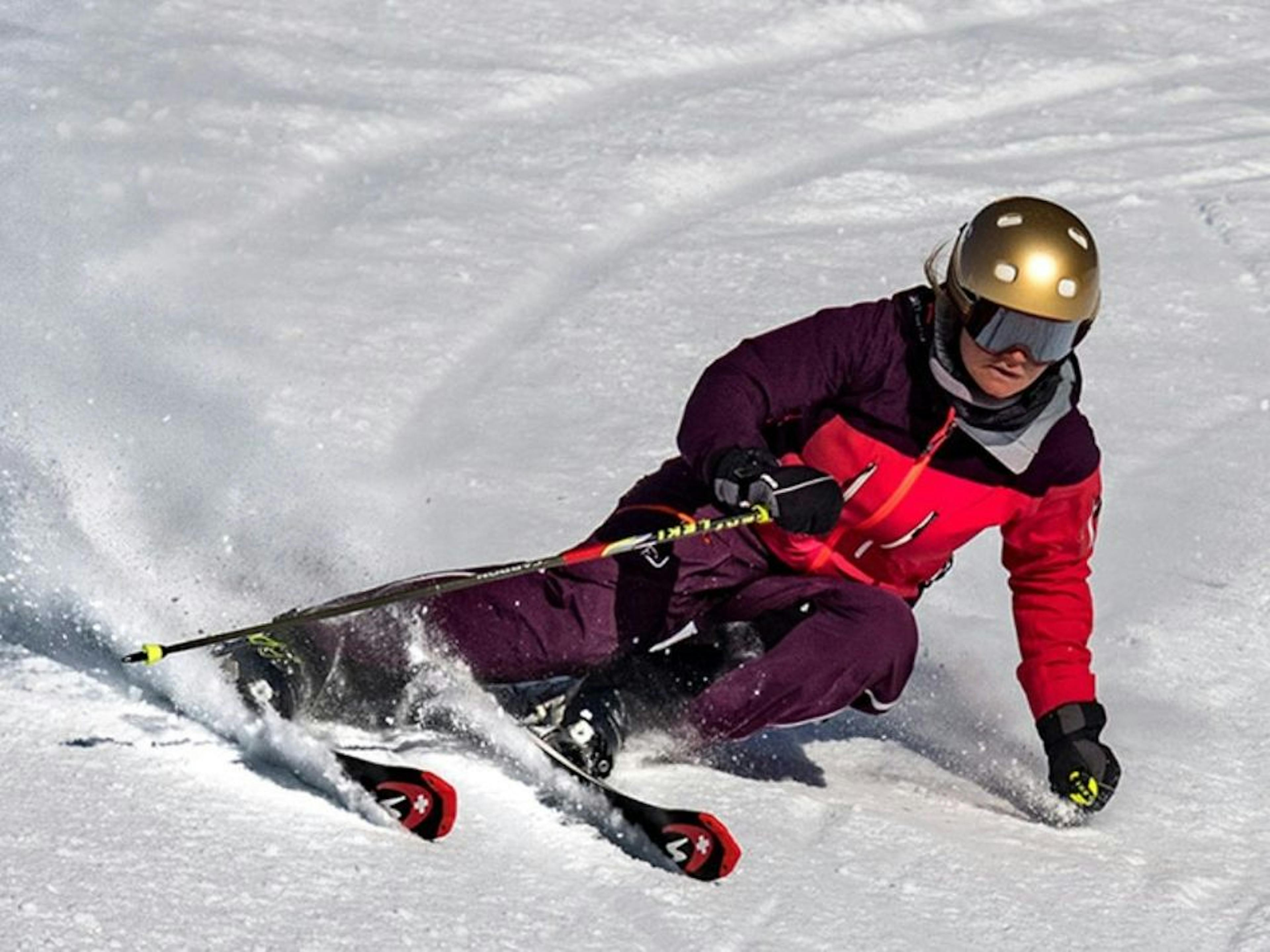 Skiing Wengen