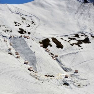Skifahren im Herbst Snowfarming Adelboden