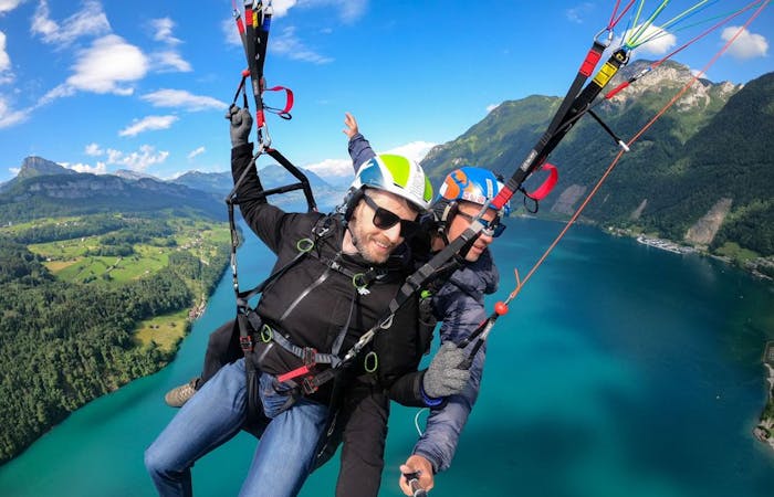 Paragliding Tandem Urmiberg Zurich