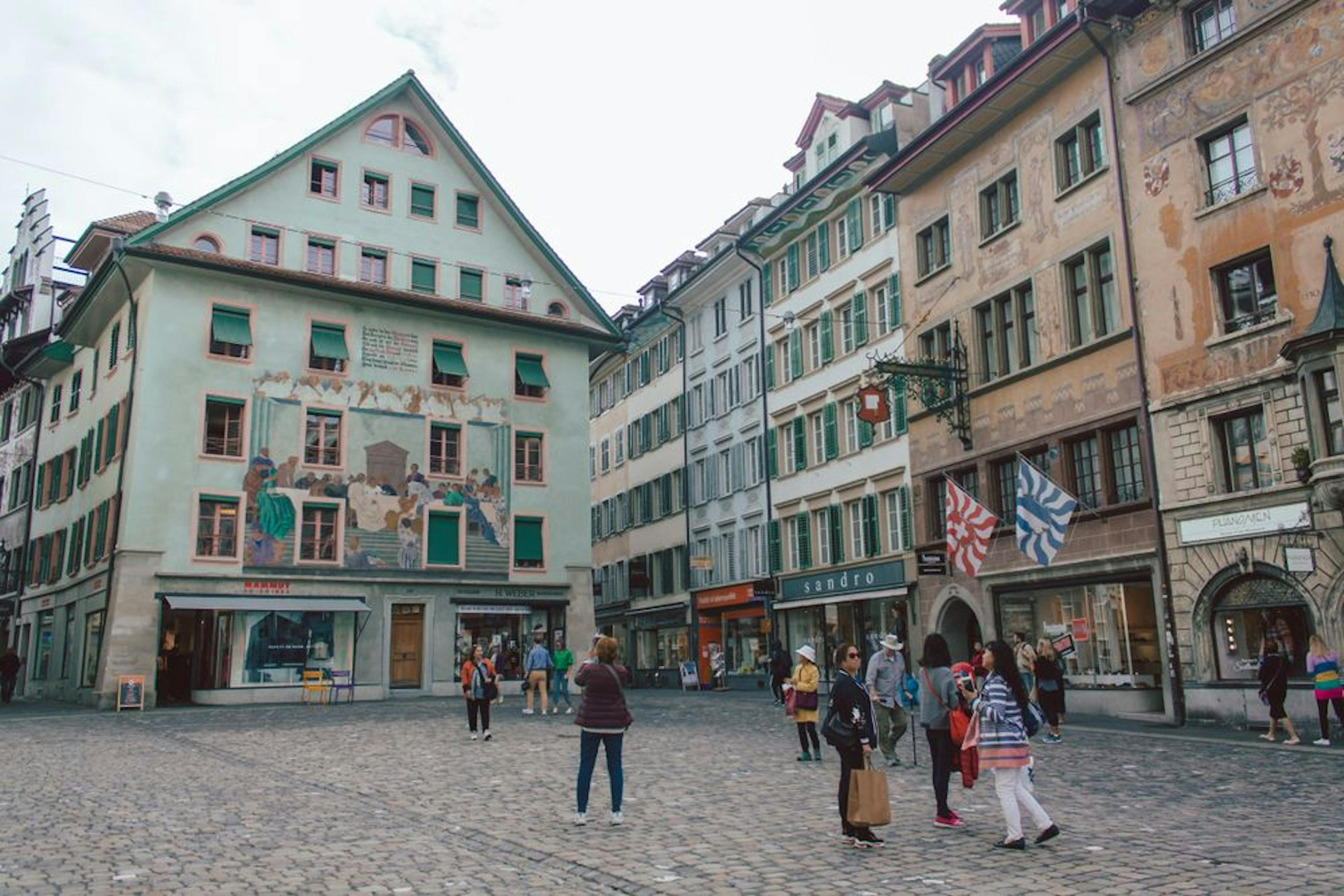 Luzern Fassadenmalerei