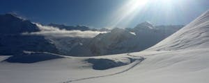 Randonnée en raquettes à neige Kandersteg avec guide