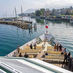 Ticket Lake Geneva from Lausanne to Evian-les-Bains Retour