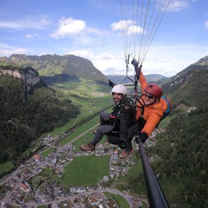 Paragliding from Büelen