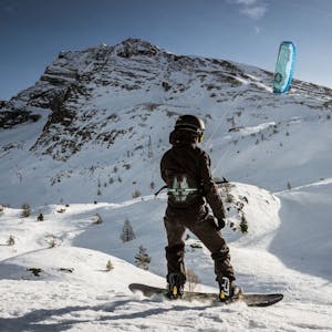 Cours de snowkite pour débutants Col du Simplon