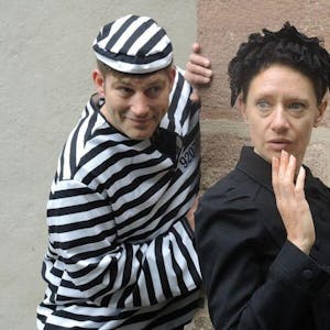 City tour Basel theatrical prison escapees