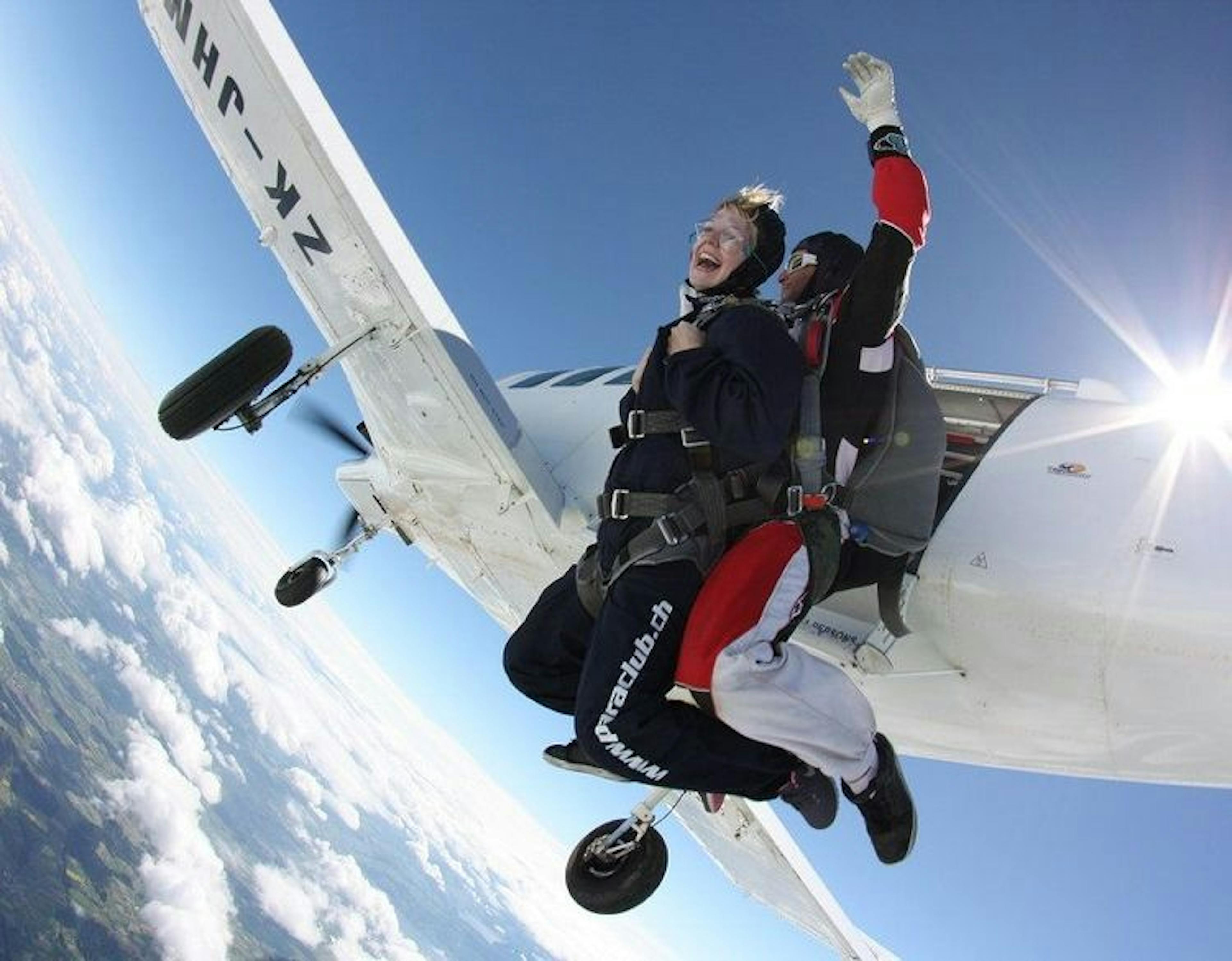 Skydiving Lucerna