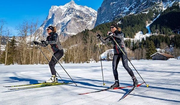 Cross country skiing Grindelwald