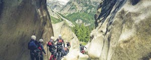 Canyoning Interlaken adventure in Grimsel beginner and advanced