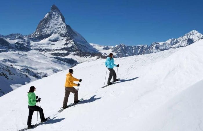 Schneeschuhwanderung Zermatt geführt