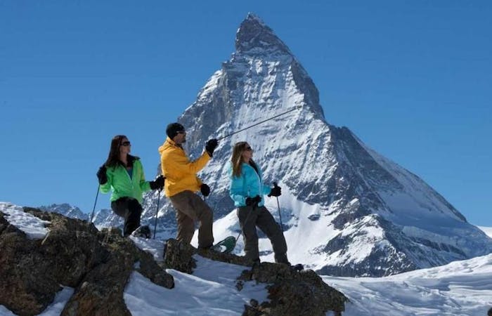 Schneeschuhwanderung Zermatt
