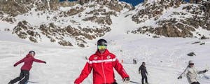 Snowboard group course adults beginners Zermatt