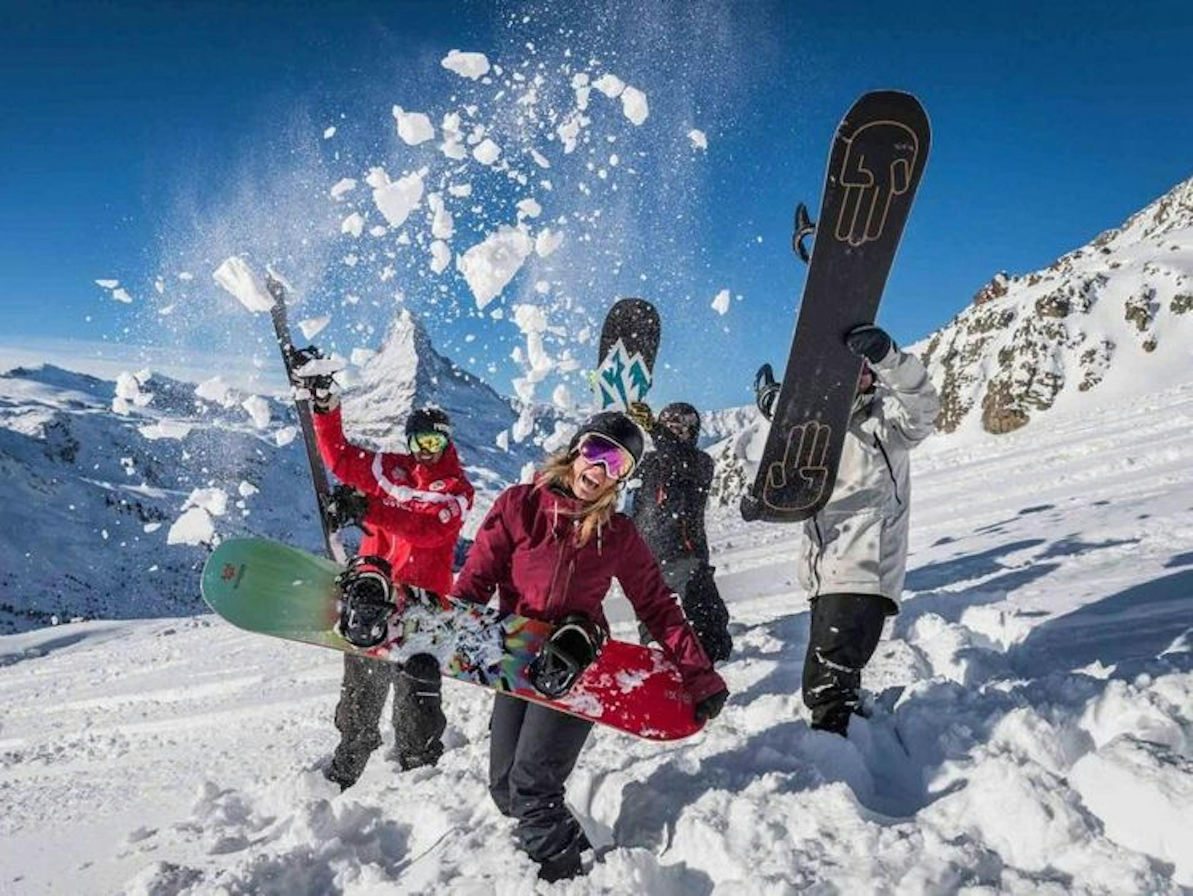Snowboard Kurs Zermatt